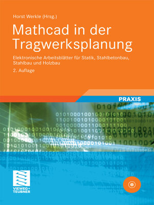 cover image of Mathcad in der Tragwerksplanung